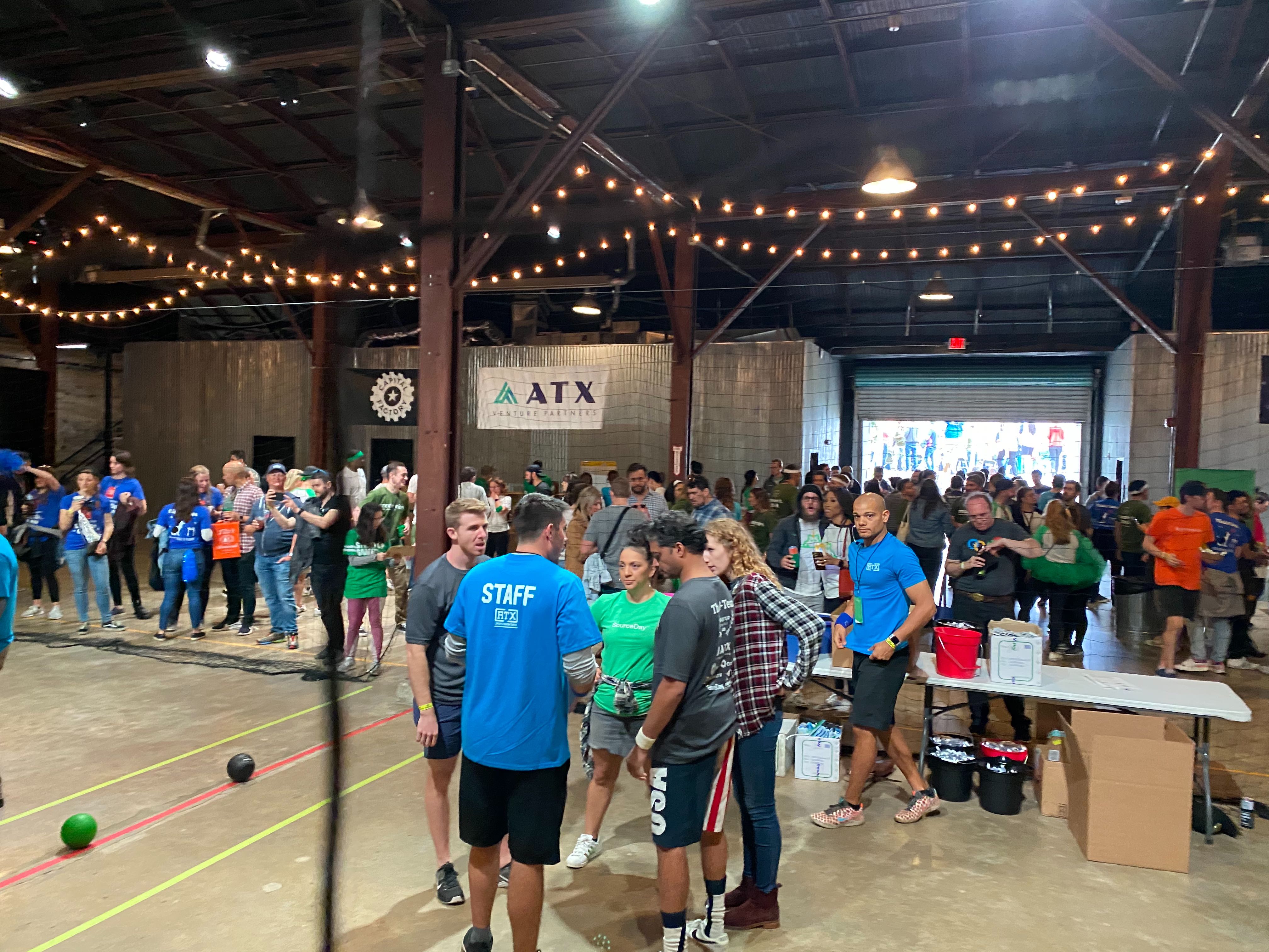 SourceDay and ATX Venture Partners at Austin Startup Games 2020 -Dodgeball