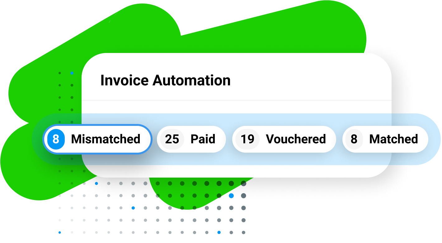 Invoice has been matched to a product receipt but the quantity was changed  on the invoice.