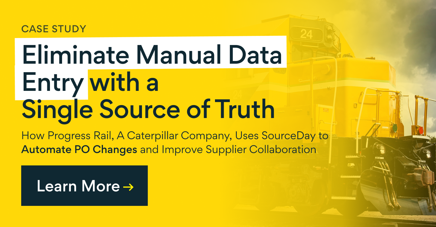 Progress Rail, A Caterpillar Company SourceDay Case Study