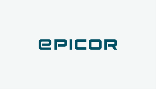 Epicor logo.