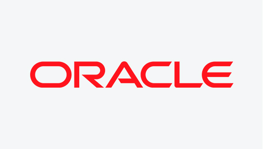 Oracle logo.