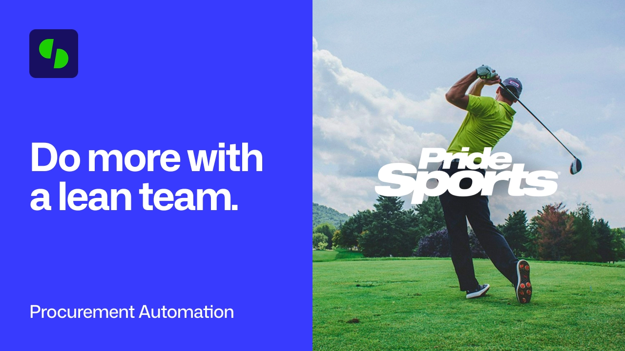 How PrideSports Uses Procurement Automation to Scale a Lean Team