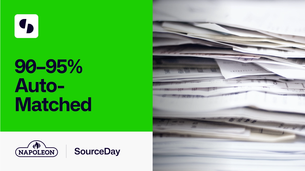 How Napoleon Automates 90–95% of Invoice Matching