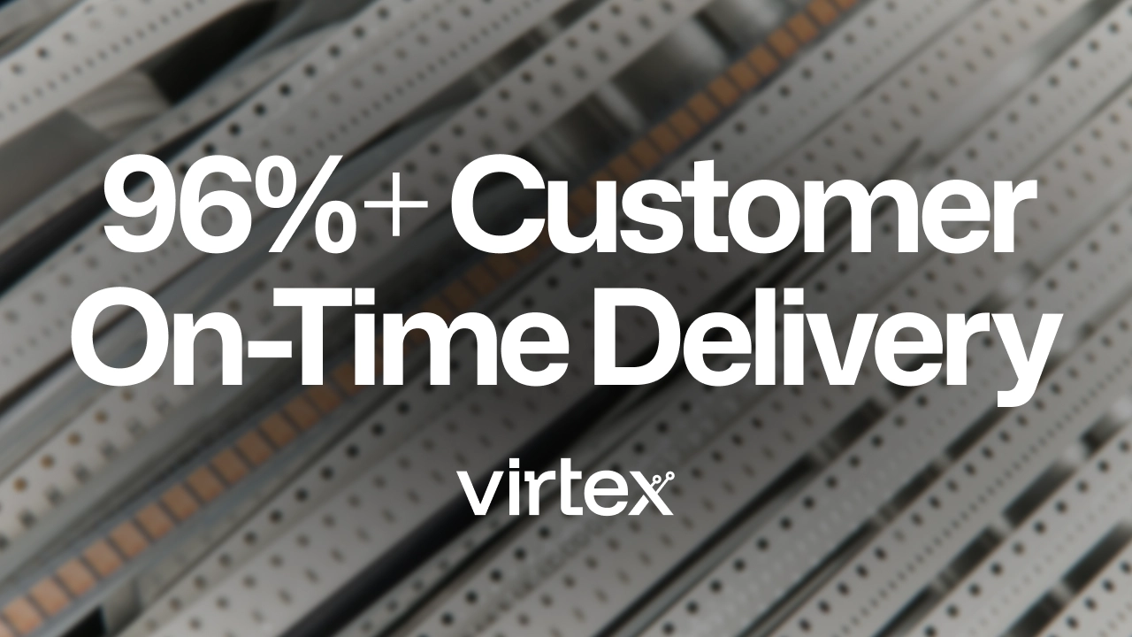 How VIRTEX Maintained 96%+ Customer OTD During Supply Disruption